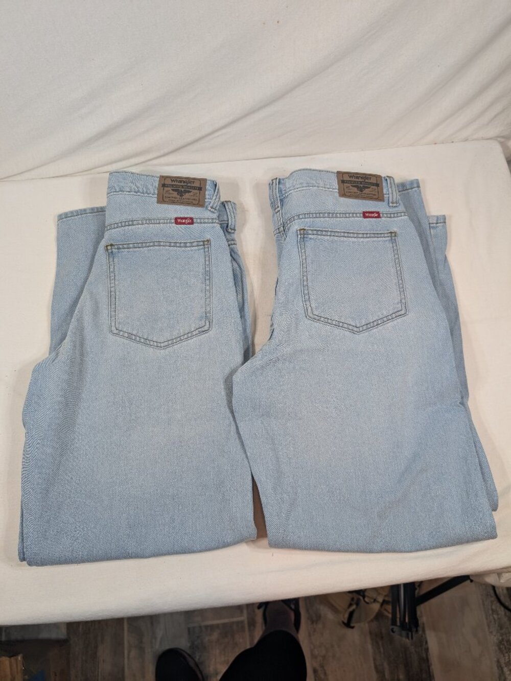 Youth Wrangler Jeans Light Wash